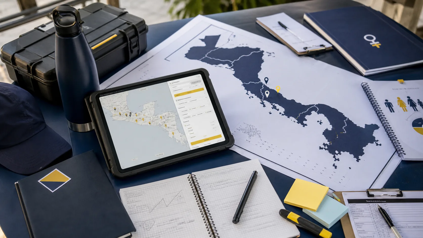 Trabajo regional de levantamiento y análisis de datos institucionales