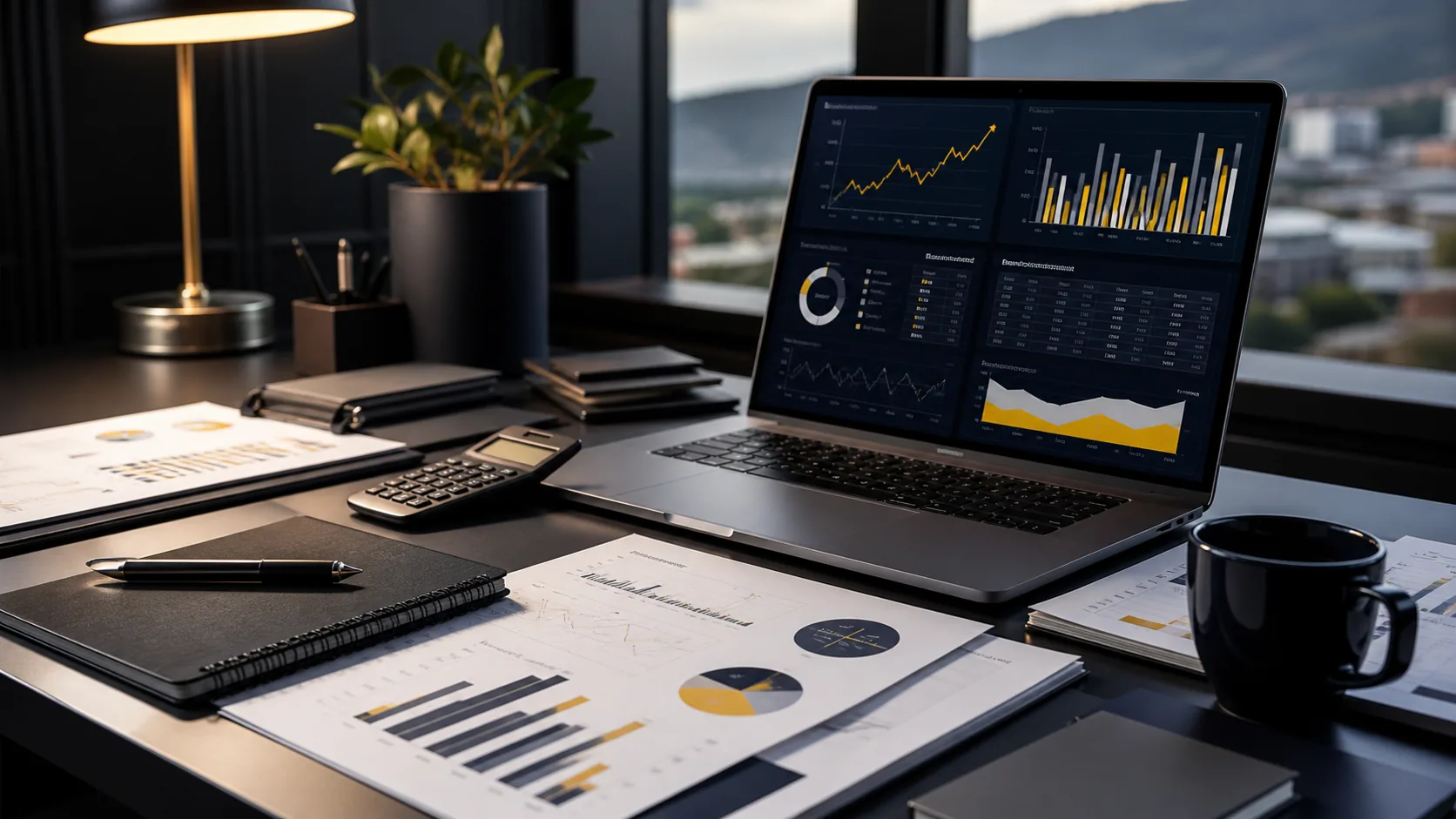 Dashboard integrado de información comercial y financiera