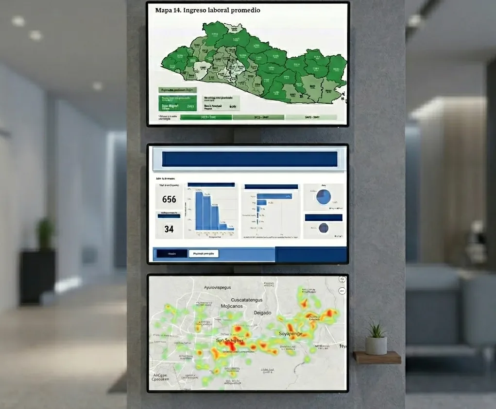 Visualización de mapas, dashboards y análisis geoespacial